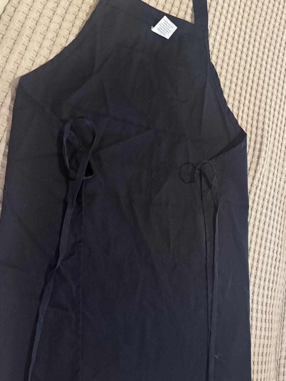 3 Black Women's Apron - Classic Kitchen Apron